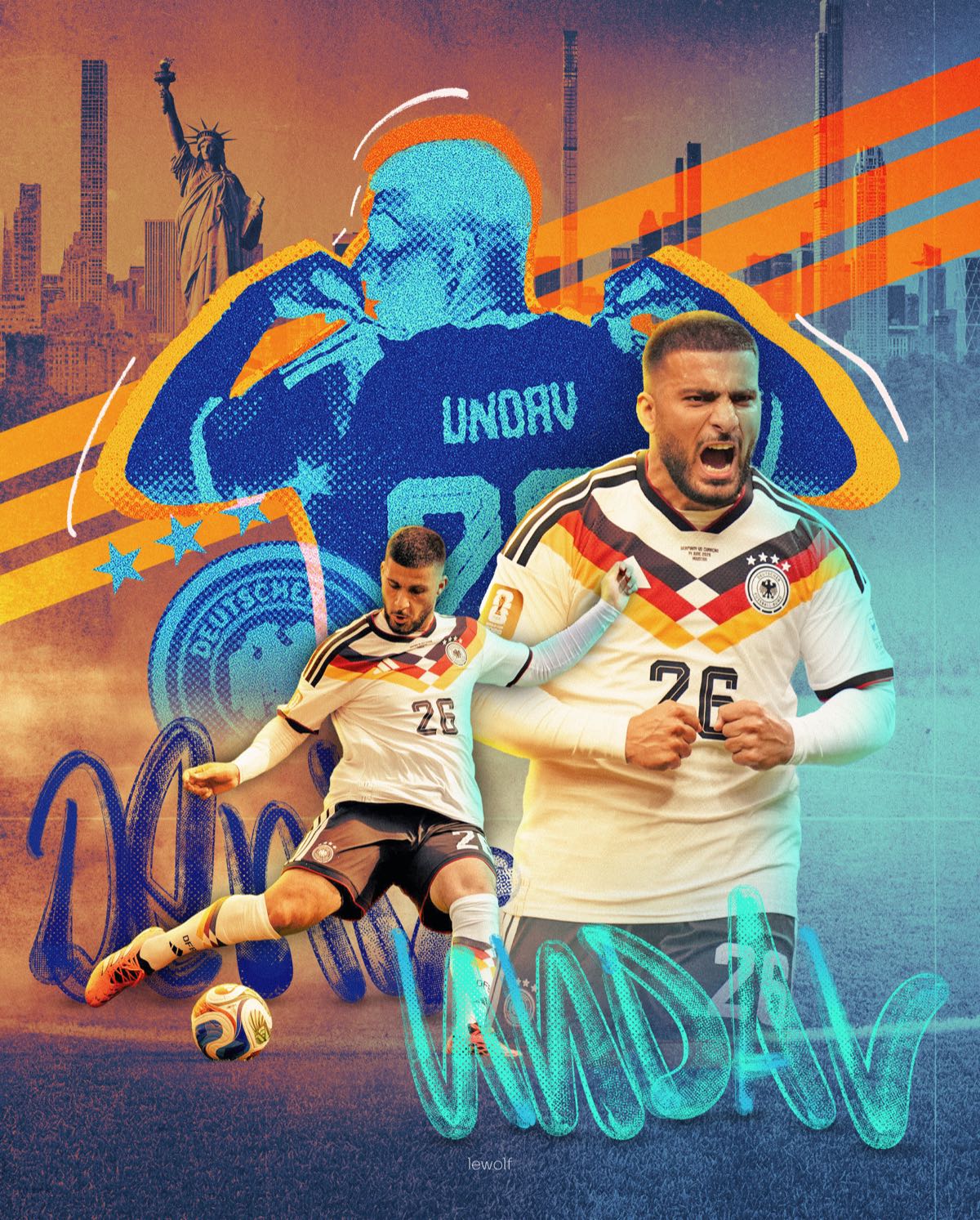 lewolf graphic work