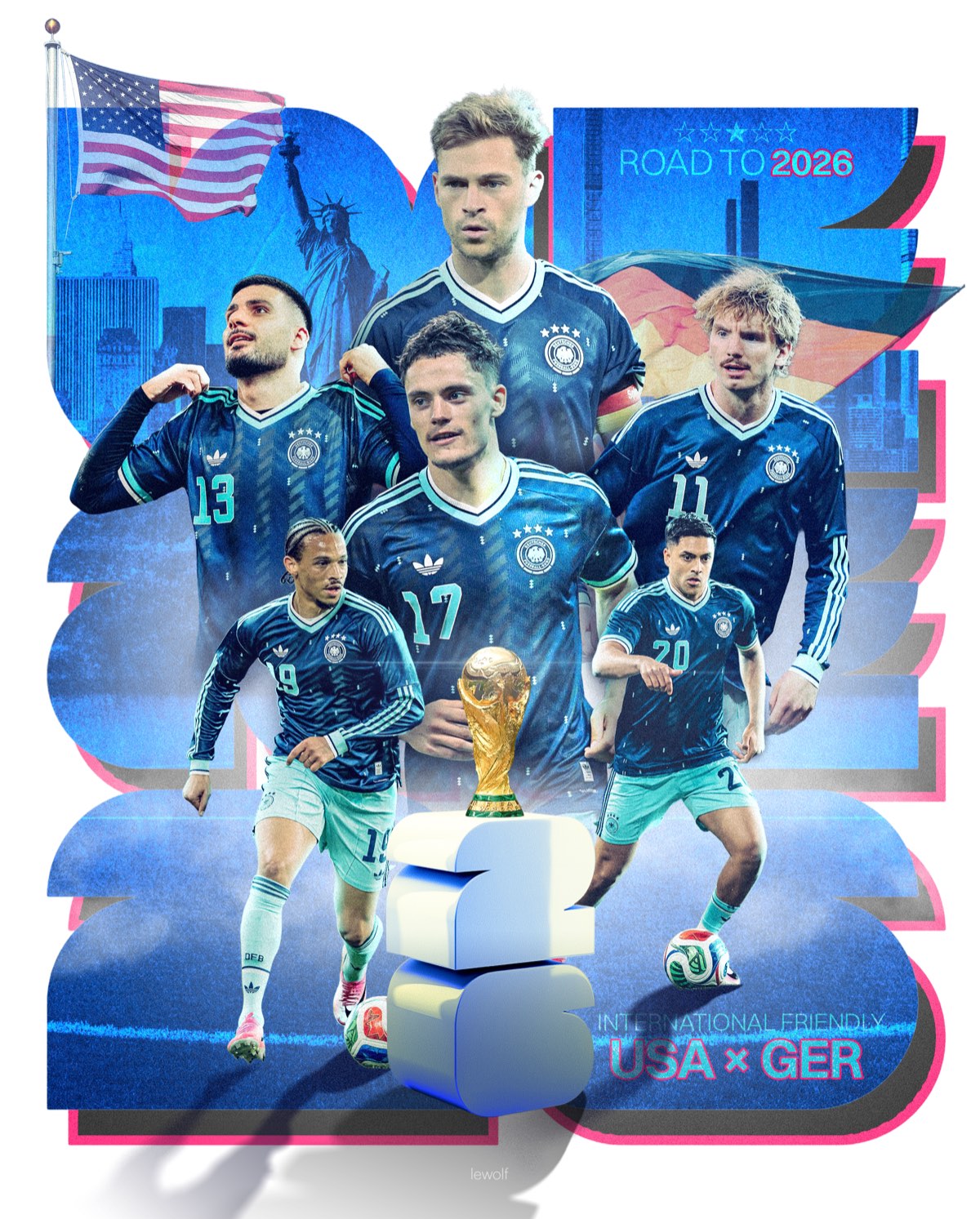 lewolf graphic work